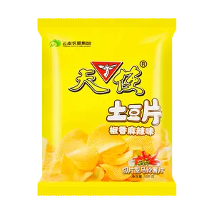 Angel Potato Chips Spicy Potato Chips, 3.8oz