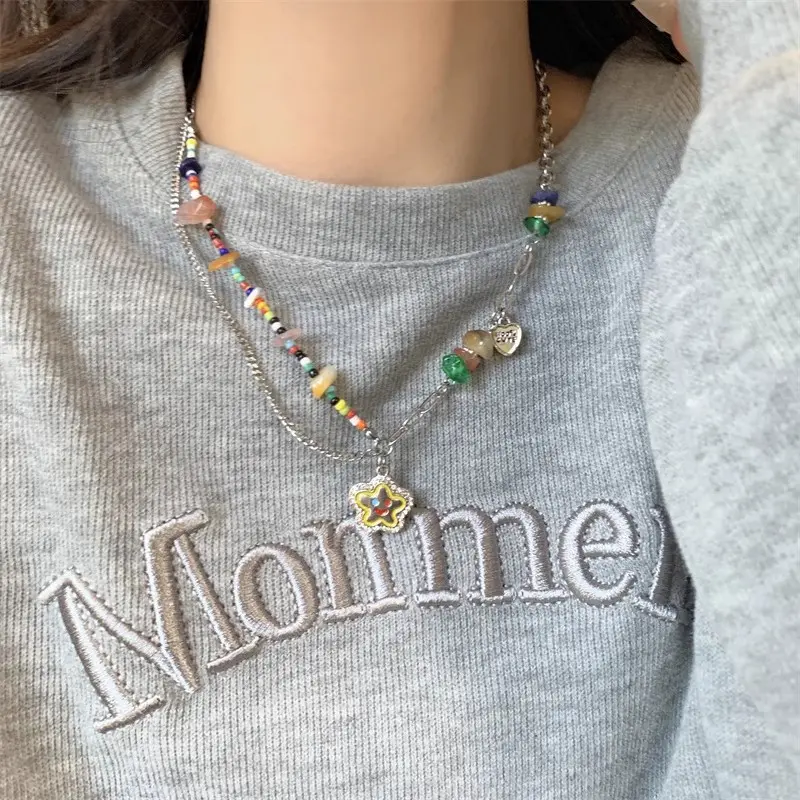 XL 051 Sweet Cool Colorful Beaded Love N