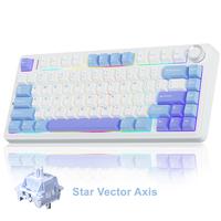 White&Blue&Purple-Star Vector Axis