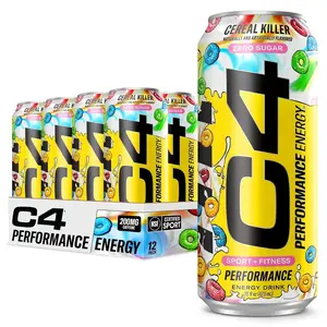 C4 Energy® Cereal Killer – Zero Sugar Performance Energy Drink (200mg Caffeine) C4 Energy® Cereal Killer – Zero Sugar Performance Energy Drink (200mg Caffeine)