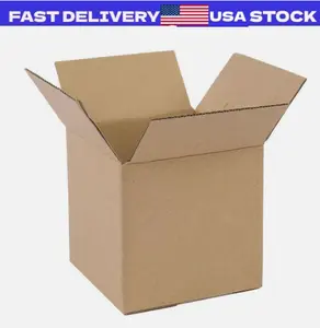 100 PCS 4"x4"x4" Corrugated Mailer Mailing Packing Shipping Boxs