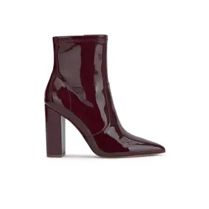 Narelle Pointed Toe Bootie in Berrilicious