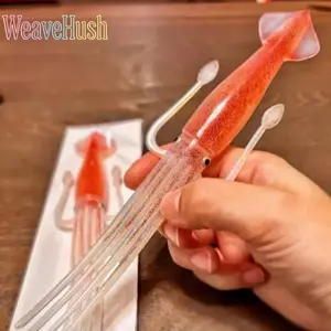3-pack of creative squid-shaped forks, fun food-grade plastic noodle forks, unique ramen, pasta, and salad cutlery, a cool and prank gift for friends and teenagers, party supplies.