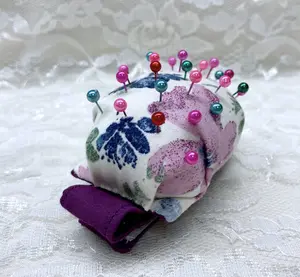 Self-Sharpening Wrist Pincushion: Perfect Lightweight with Removable Band for Sewing, Quilting, Alterations, Crafts, Gifts