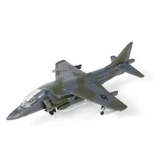 AV 8B Harrier II Model Miniature Vintage Fighter , Perfect for Military Collections & Man Cave Decor，Iconic Jump Jet Replica for Desk Decor, Unique Gift for Aviation Historians & Veterans