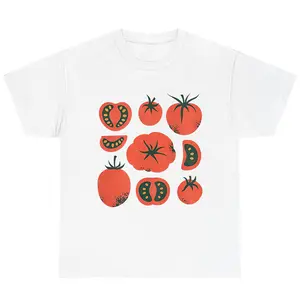 Tomato Shirt, Tomato Girl Summer, Garden Shirt, Farmers Market Tshirt, Gift for Gardener, Gardening T Shirt, Cottagecore, Vintage Aesthetic