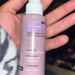 Ultra Smoothing Hair Serum – Reduce Frizz & Deep Hydration | Niacinamide + Carbohydrate Complex for Silky, Smooth Hair | Vegan, SLS & Paraben-Free