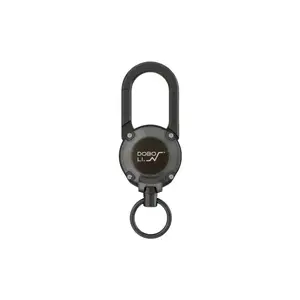 Metal Keychain For AirTag Case,Rugged Shockproof Airtag Holder, Metal Anti-Scratch Key Ring for Apple AirTag Shell Cover Tracker, Gps Tracker