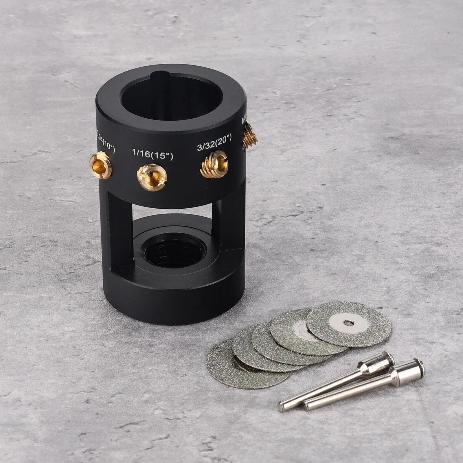 Tungsten Grinder &Sharpener Multi-Angle Offsets Head Tool For TIG Welding