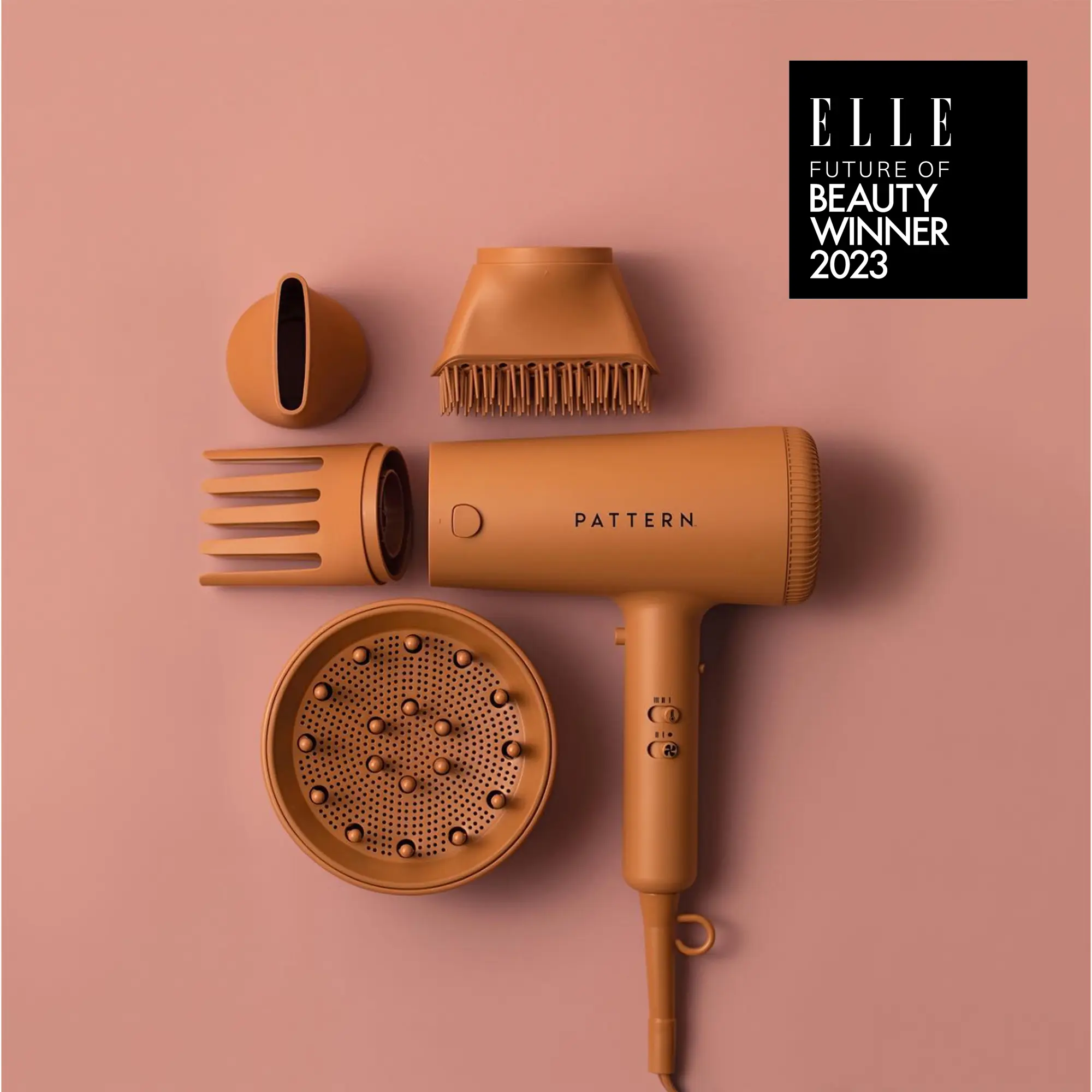 PATTERN Beauty The Blow Dryer w Four Attachments for Curly & Coily Hair