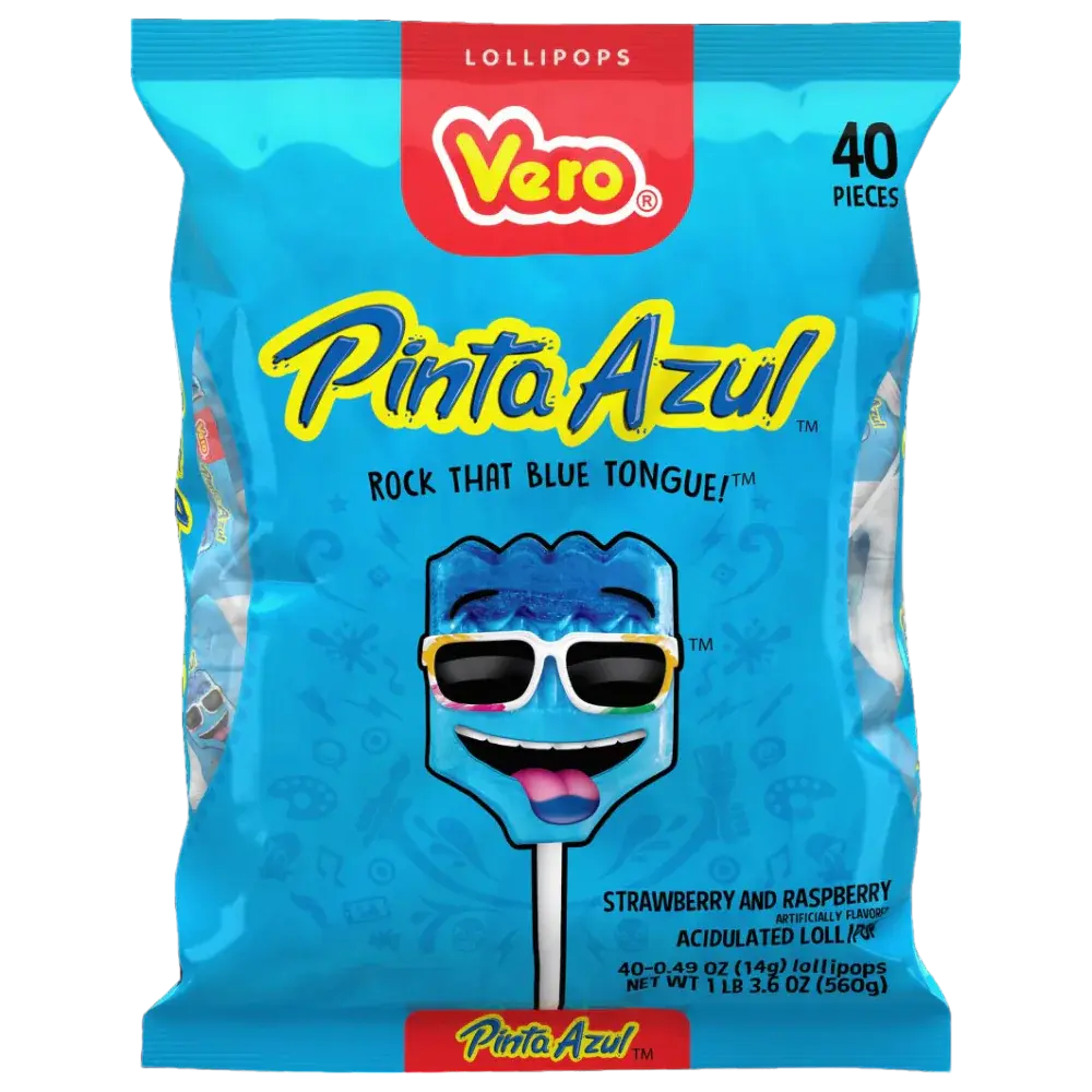 Vero Pinta Azul Lollipops