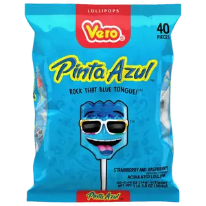 Vero Pinta Azul Lollipops