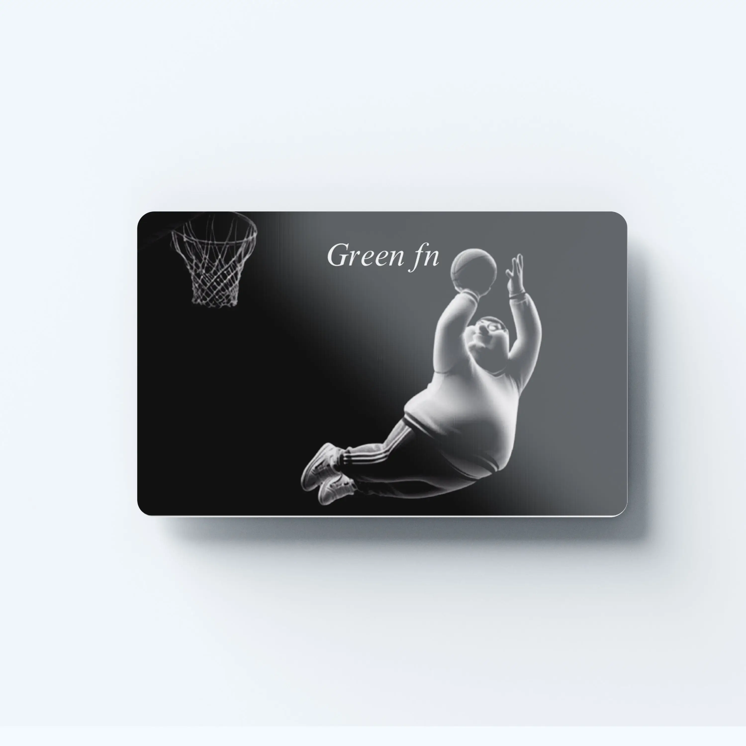 Green fn Debit/Credit Card Skin, Vinyl Sticker - High Quality