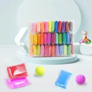 24 Colors/36 Colors Dry Clay Art Set (1 Set), Ultralight Clay with Sculpting Tools for Preschool Education and Diy Crafts, Art Supplies