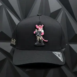 Pink Panther Snapback Hat with Adjustable Back