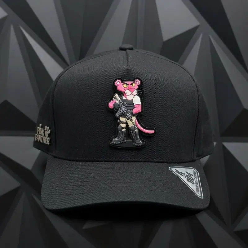 Pink Panther Snapback Hat with Adjustable Back Pink Panther Snapback Hat with Adjustable Back