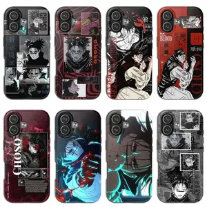 Choso Cursed Blood Vision Phone Case, Dark AnimejJJK Style, Compatible with iPhone 11, 12, 13, 14, 15, 16, 17 & Samsung S22 S23 S24 S25 – check our available sizes