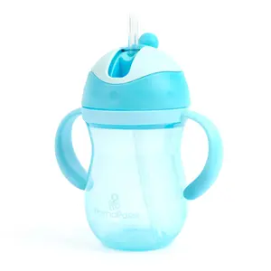 Primo Passi - Straw Cup, Blue, 9oz Primo Passi - Straw Cup, Blue, 9oz