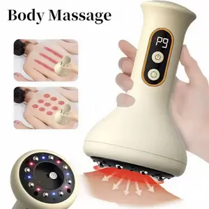 Smart Acupuncture Massage Brush, USB Rechargeable, Back Waist Abdomen Scraping, Full Body Use, Mother's Day Gift Choice