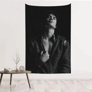 Vampire Diaries Ian Somerhalder Tapestry Wall Hanging Art Tapestry Suitable for Bedroom Home College Dormitory Living Room Decoration
