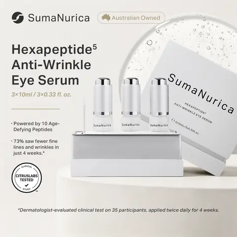[SumaNurica] Hexapeptide⁵ Eye Serum – Smoothing Care for Fine Lines & Delicate Eye Area