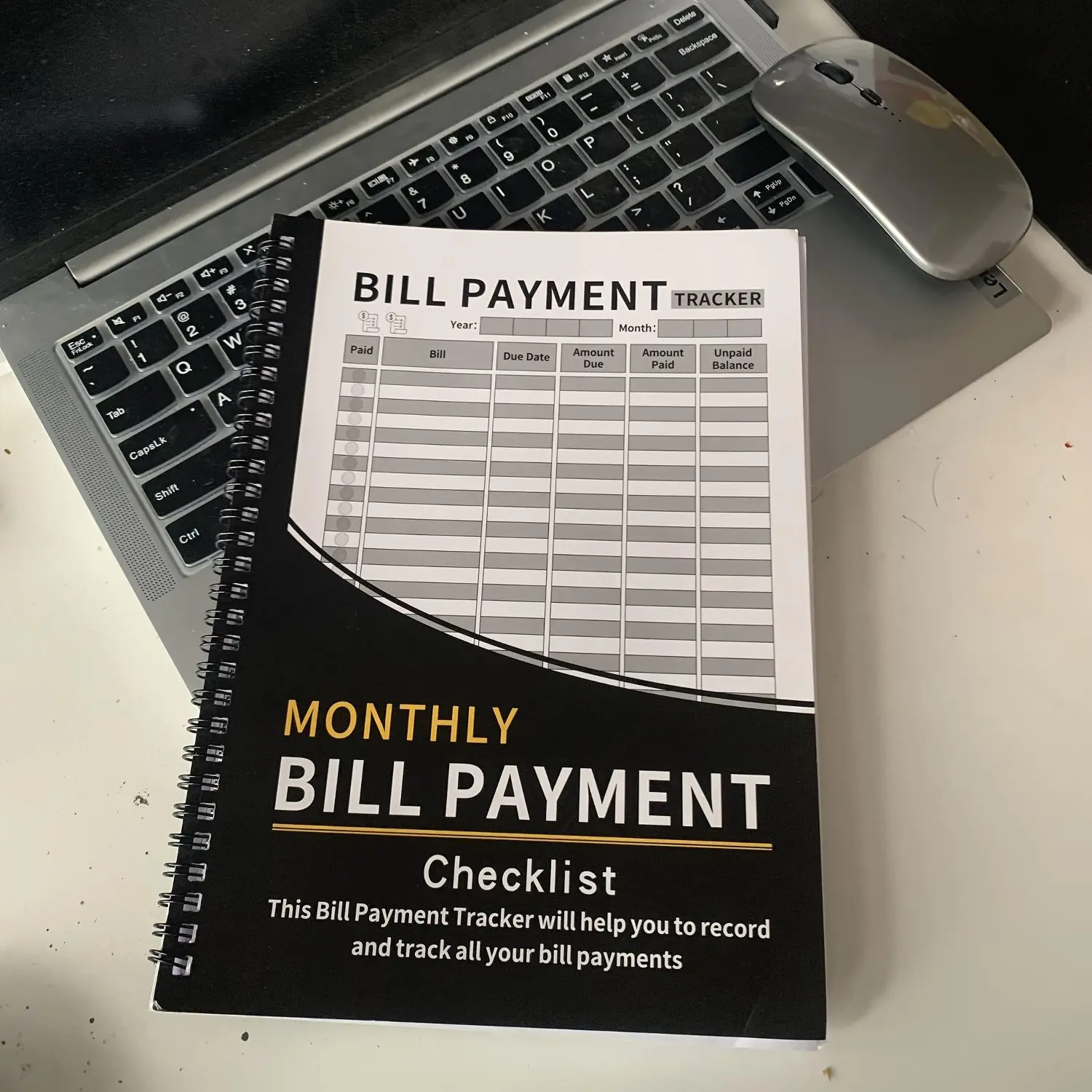 Can Be Used for 4 Years Monthly Bill Payment Tracker Planner/ Money ManaSynthetic Gemstoneent Journal for Clear Budgeting, Financial Habits Perfect Gift for Friends/ Family, Double Helix Binding, Tearable Pages
