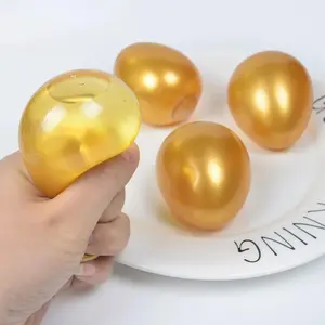 Squishy Egg Stress Relief Toys - Stretchy Squeeze Fidget Toys for Kids Adults, Anti-Anxiety Sensory Party Favors Easter Gifts