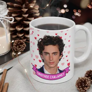 Timothee Chalamet Cute  Gift, 11oz and 15oz Coffee/Tea , Timothee Chalamet Ceramic Mug, Timothee Chalamet  #475
