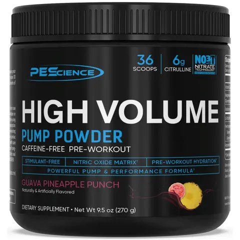 High Volume Stim Free Pre-Workout Muscle Pump Powder Healthcare Supplement - Caffeine Free + Electrolytes for gym-goers and fitness lovers!