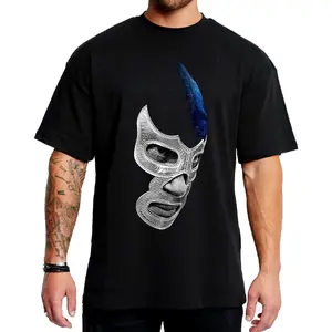[100% Cotton]Mex-Art Mexican Legend T-Shirt Cotton Fabric, Streetwear Menswear Short sleeve Chicano Clothing good graphic tees