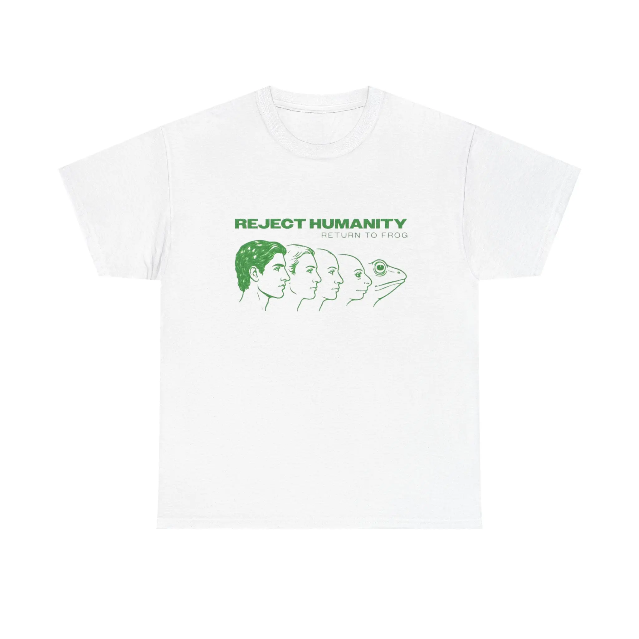 Reject Humanity Return to Frog Evolution Meme  cape let bee polo bundle eugene emo clothes unknown jones new york outfit affliction hoodie deku  outfits good graphic tees