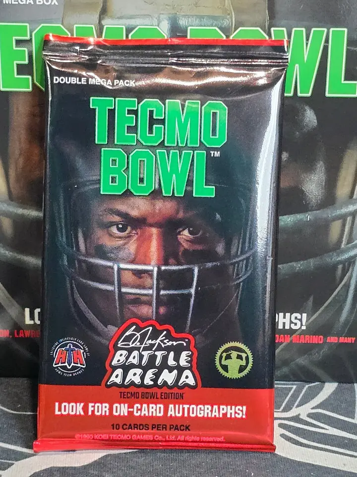 ONE PACK! 2026 Bo Jackson Battle Arena Tecmo Bowl Double Mega Box Pack!