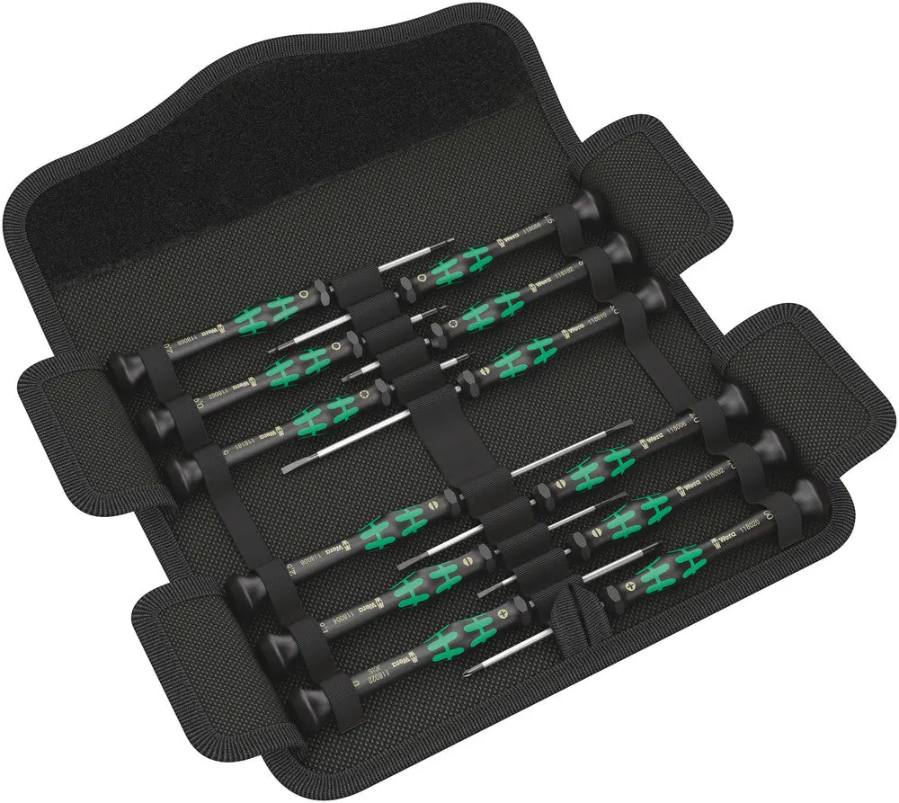 WERA 05073675001 KRAFTFORM MICRO-SET/12 SB 1 SCREWDRIVER SET WERA 05073675001 KRAFTFORM MICRO-SET/12 SB 1 SCREWDRIVER SET