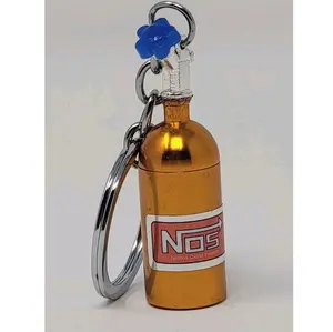Signed NOS Nitrous Bottle Keychain