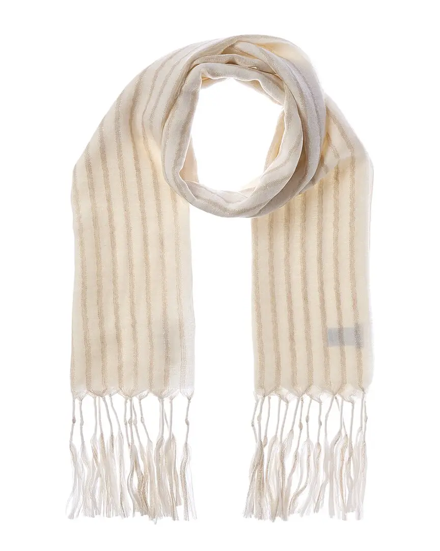 Brunello Cucinelli Wool & Linen-Blend Scarf