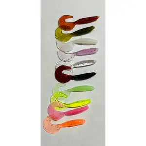 Small tailed worms variety of colors