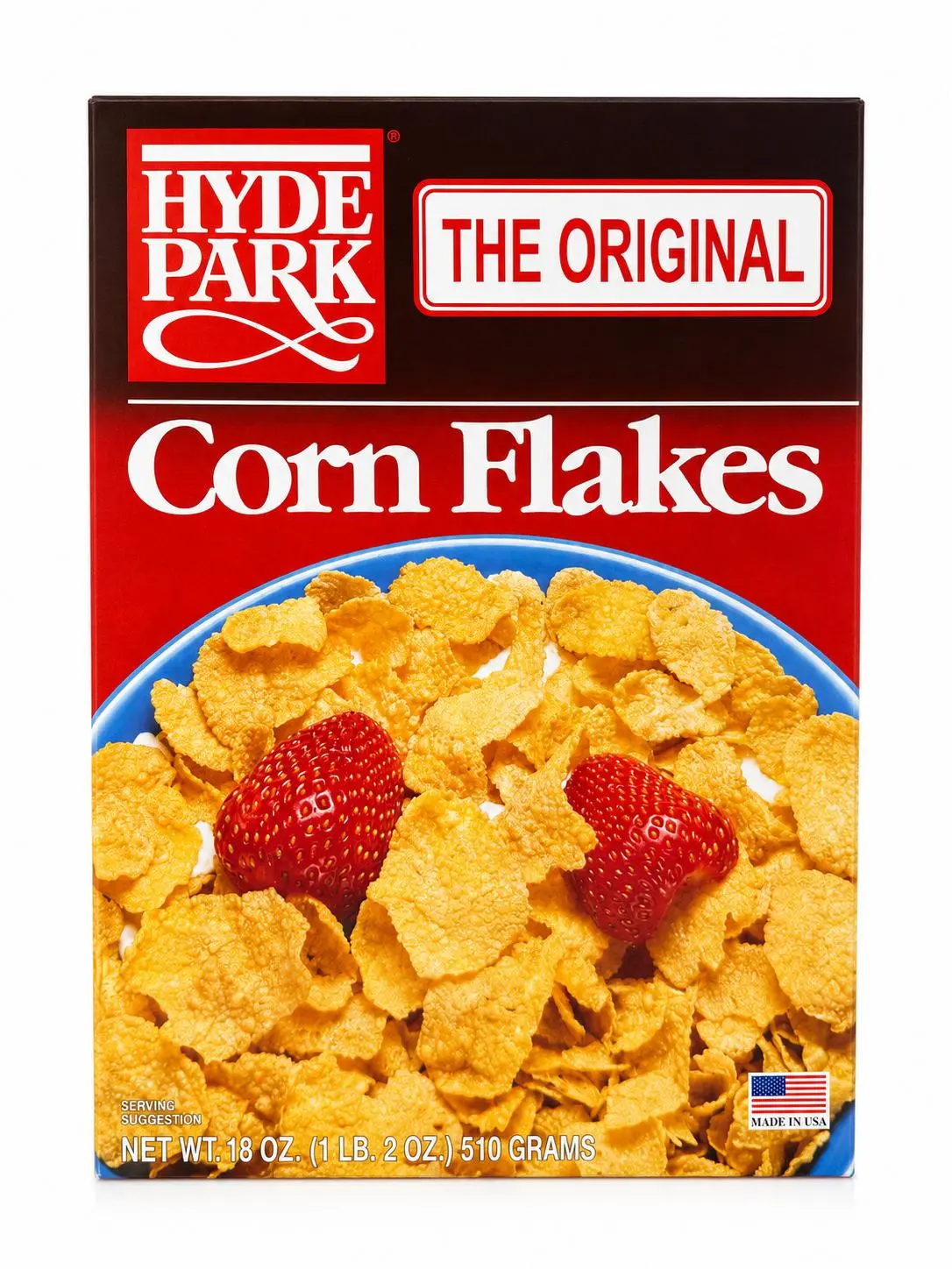 The Original Corn Flakes 18 oz Breakfast Cereal with Strawberries 510 Grams