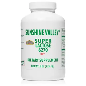 Sunshine Valley® Super Lactose DRY Dietary Supplement Powder Eight Ounces