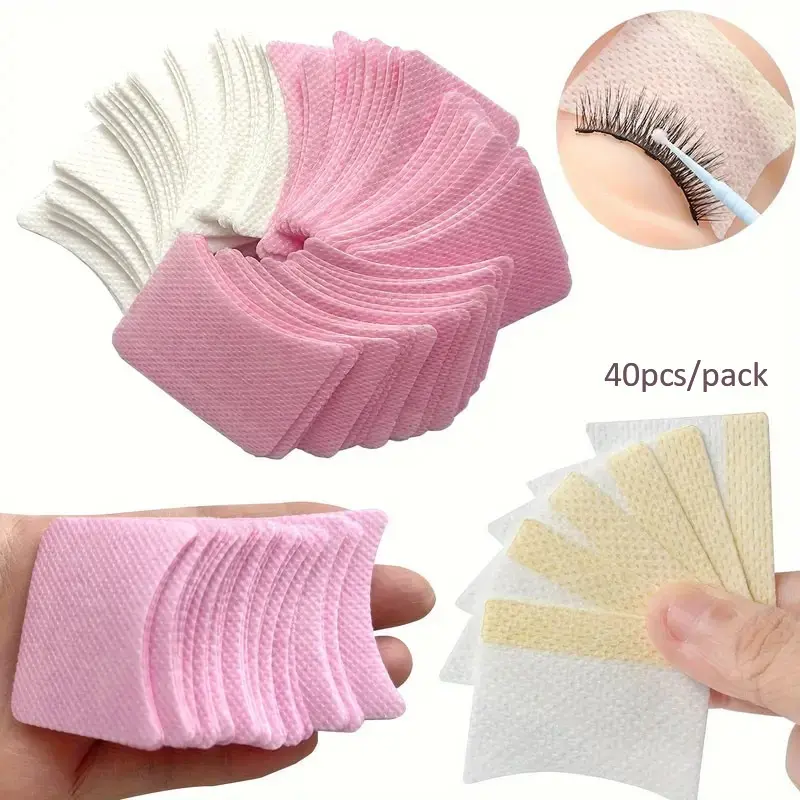Eyelash Extension Tape, 40pcs Eyelash Tape for Lash Lift, Eyelash Perming Patches, Eyelash Makeup Tool, Eye Makeup Tools for Women & Girls