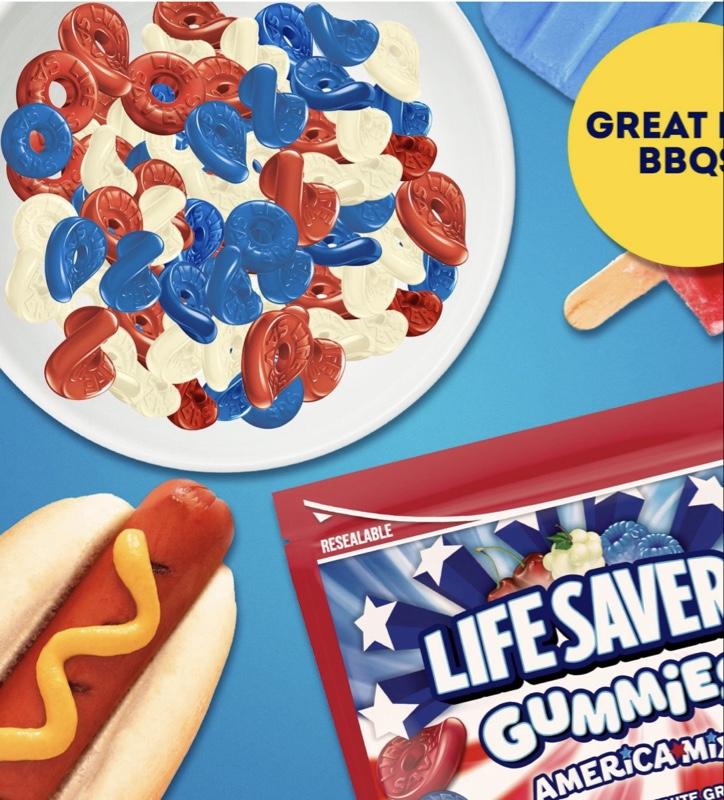 Lifesavers Red, White, and Blue Gummies, 38oz Lifesavers Red, White, and Blue Gummies, 38oz