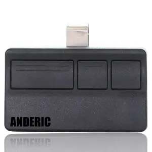 Anderic 373LM Replacement Garage Door Opener Remote Control for Liftmaster, Sears, and Chamberlain with Purple Learn Button