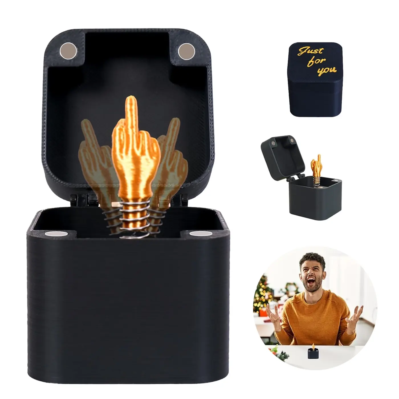 Funny Gag Gifts for Men, Unique Birthday Presents, Christmas Elephant Ideas, Office Prank Gift Box, Quirky Jokes for Friends, Boyfriend Stocking Stuffers, Surprise Gifts
