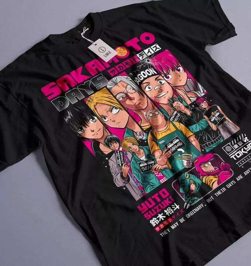 Sakamoto T-Shirt Days Taro Sakamoto Nagumo Sakamoto Days Gift Shirt All Size, Gift For Fans,
