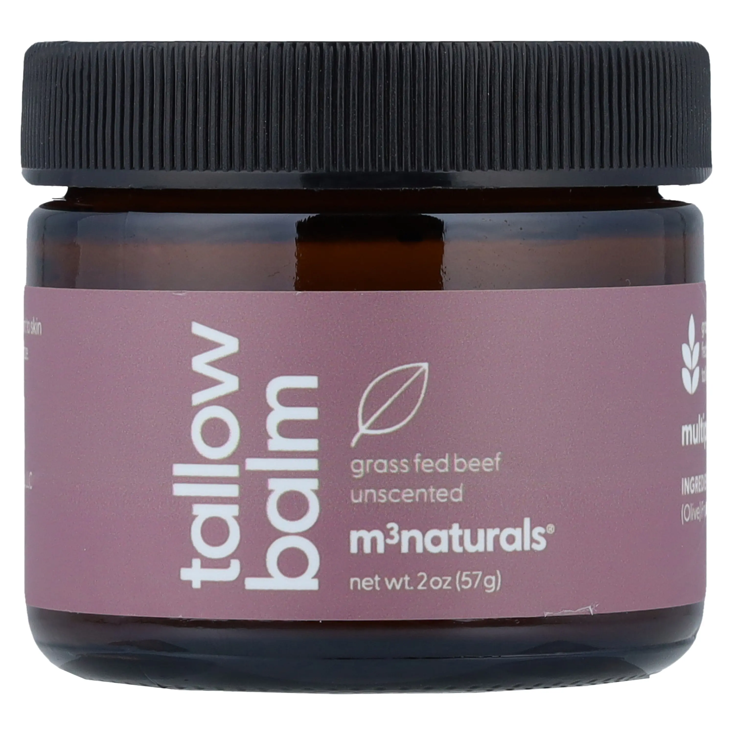 M3 Tallow Balm, Unscented, 2 oz (57 g) M3 Tallow Balm, Unscented, 2 oz (57 g)
