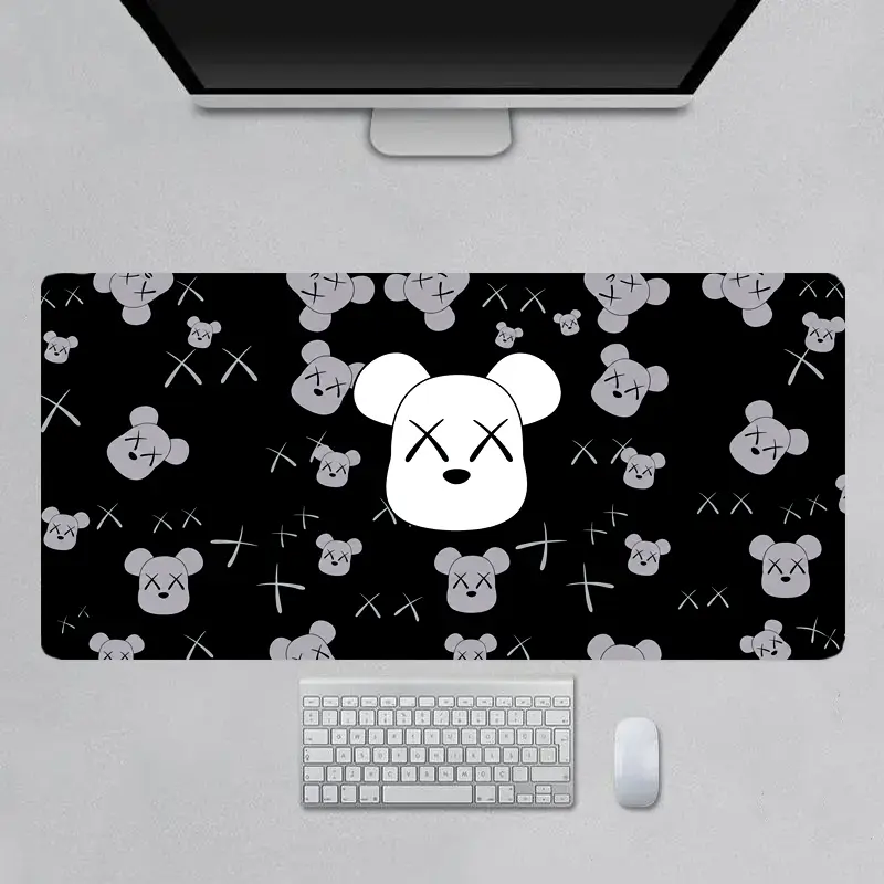 Hypebeast Cartoon Figure Extra Large Desk Mat Keyboard Mouse Pad E-Sports Desk Mat Desk Decor for Gamers Boys' Rooms Gift large mousepad 04 – FASTSHIPPING