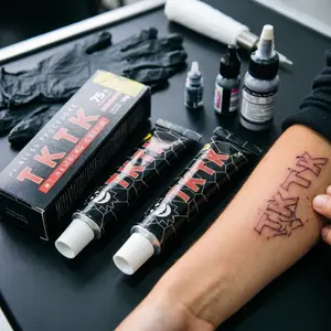 TKTX Numbing Cream for Tattoos - 6-8 Hours Relief - 10g, 75% Strength - Pre-Treatment for Waxing & Piercing - Beauty & Personal Care Product, Numbing Cream Tattoo