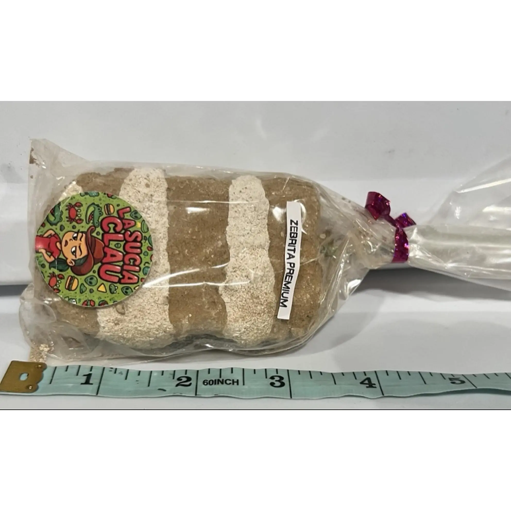 Claudia Zebrita Premium Clay Artisan Creation Brown & White Kaolin Terrones Made in Mexico Handcrafted