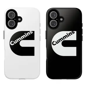Couple Dodge Cummins Logo Phone Cases Phone Cover Hard Case Tough 2-piece Phone Case