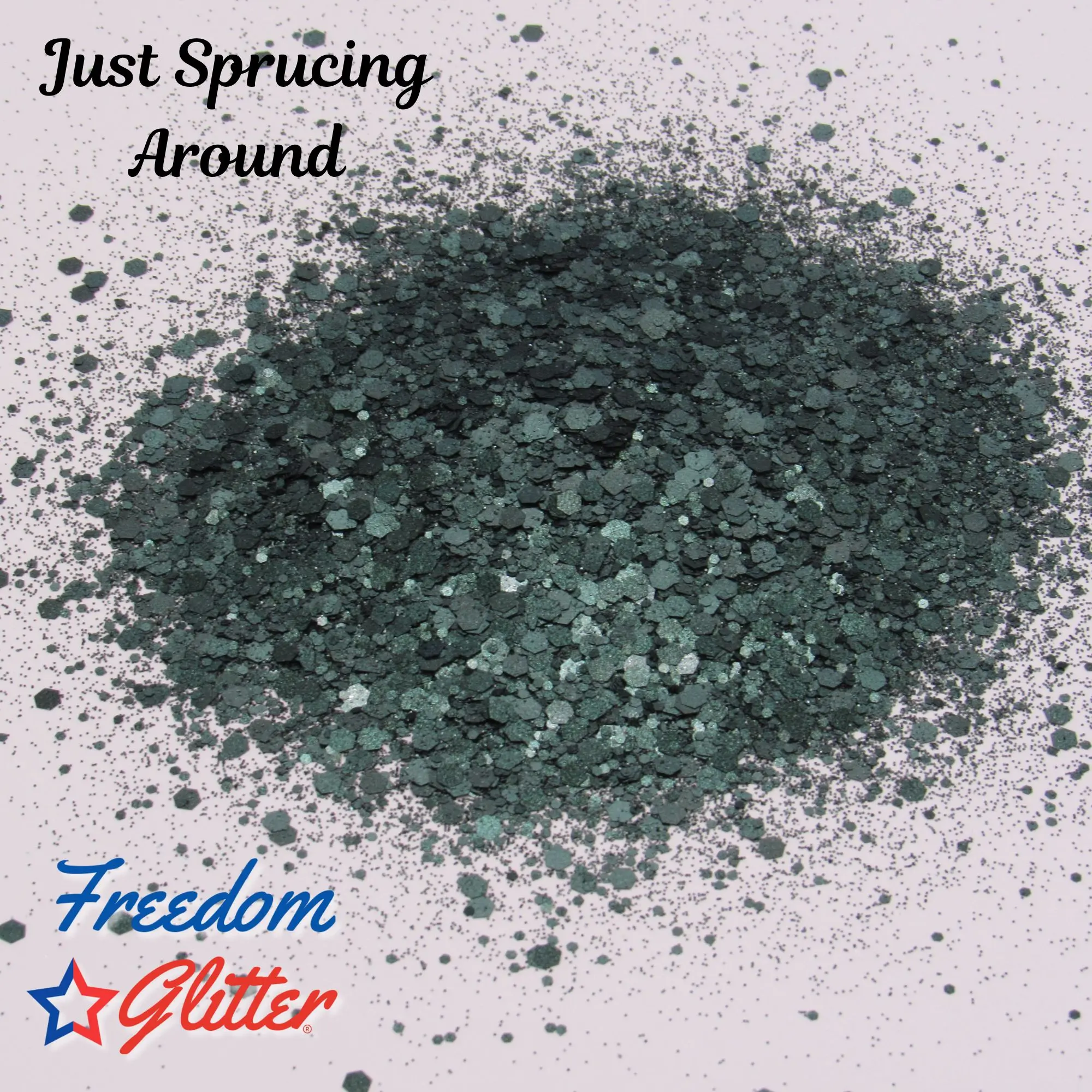 Just Sprucing Around – Chunky Mix Glitter
