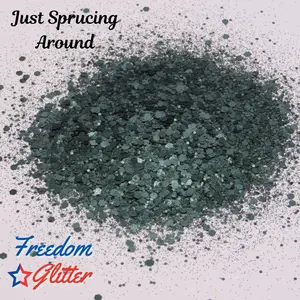 Just Sprucing Around – Chunky Mix Glitter
